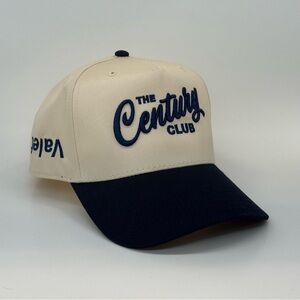 Century Club Valet Hat – Century City, CA
Natural and Navy Snapback